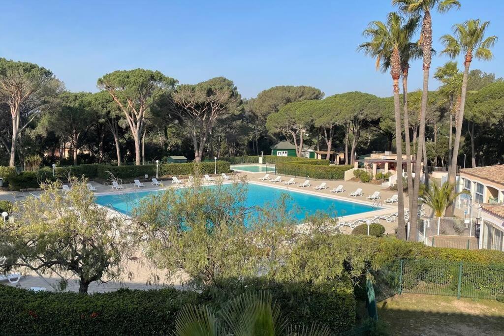Bel Appartement Vue Sur Piscine 1 Chambre Fermee Et 1 Espace Cabine Saint-Raphaël Kültér fotó